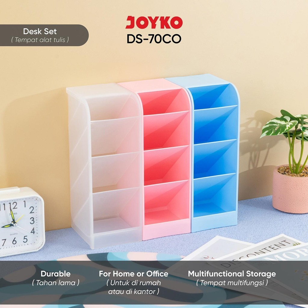 

JOYKO Desk Set Pen Holder Tempat Alat Tulis DS-70CO