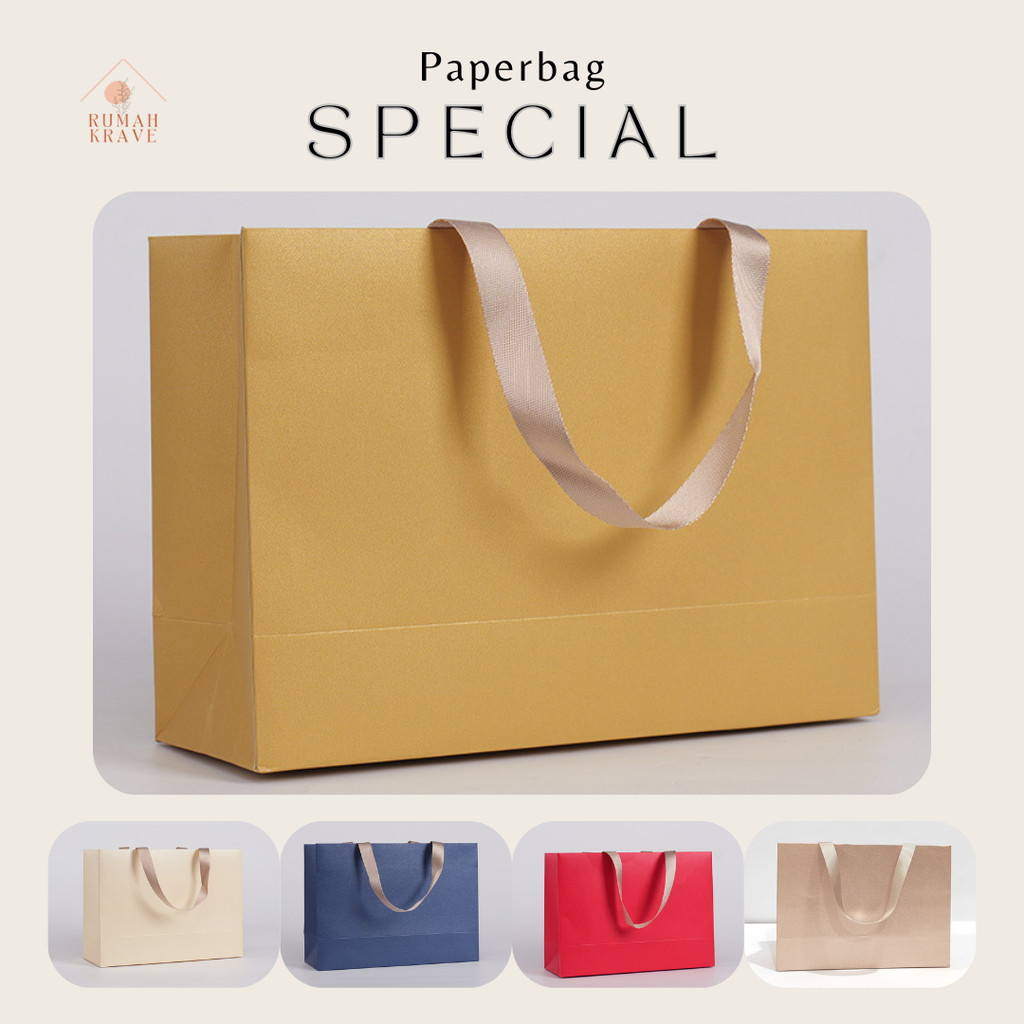 

RUMAH KRAVE - Paperbag Special Goodie Bag Tas Kantong Hadiah