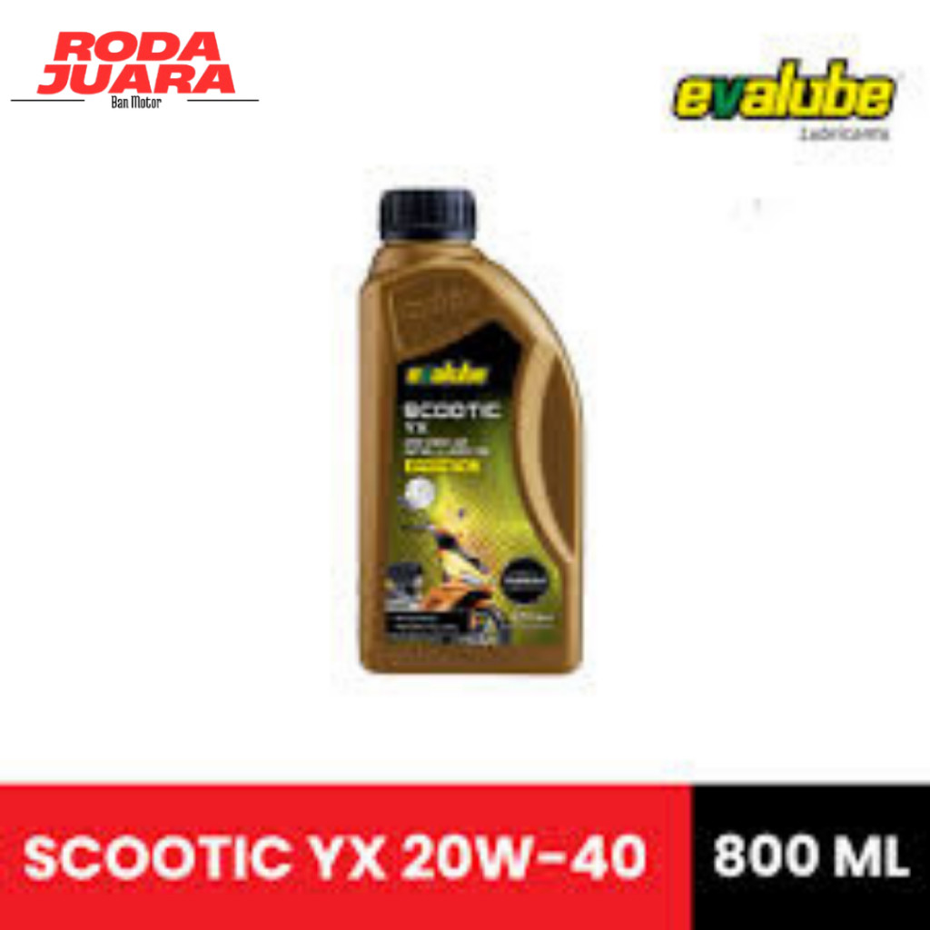 Oli Motor Evalube Scootic YX 20W-40 0.8 L / 800ml