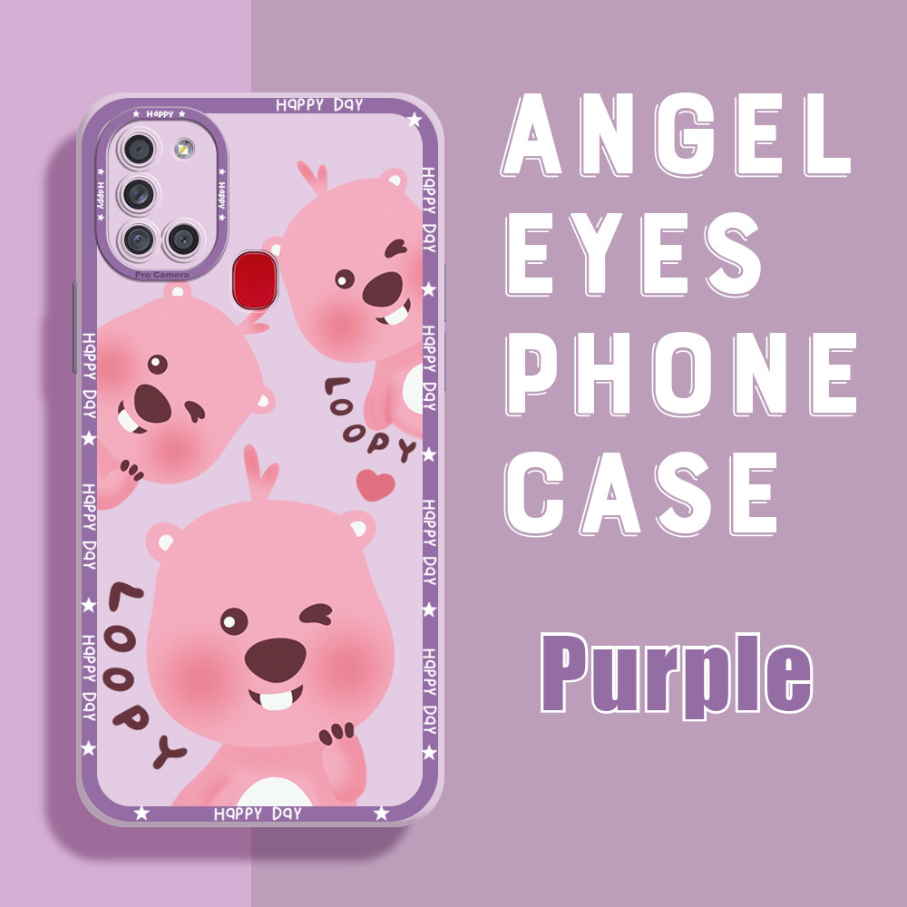 Casing Hp Untuk For Compitable With Samsung A21S Casing Ponsel Asli Baru Casing Ponsel Karet Lembut 