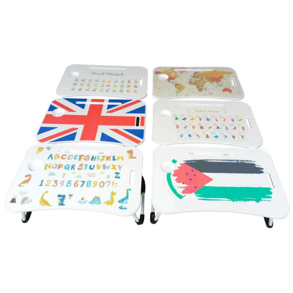 JUMBO PREMIUM MEJA LAPTOP MEJA PORTABLE MEJA LIPAT KARAKTER JUMBO PREMIUM