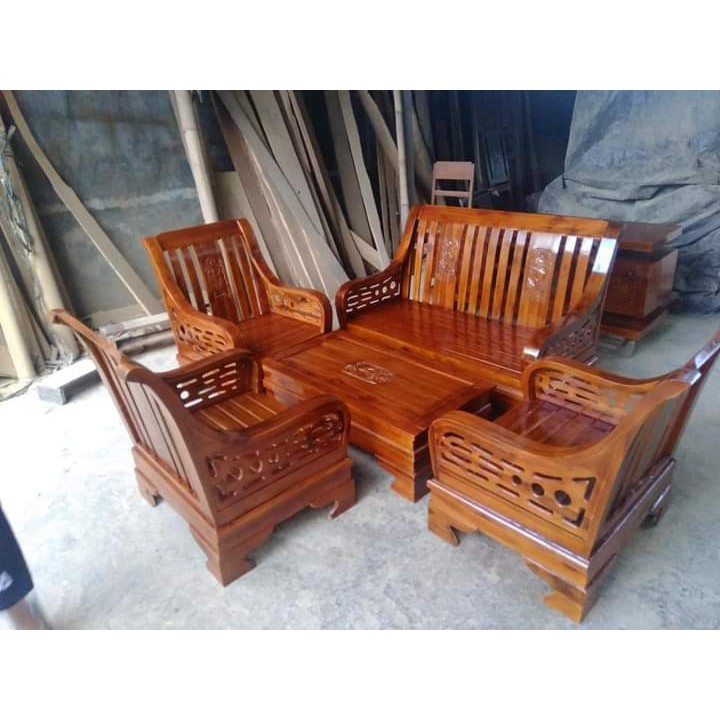Kursi tamu model semut / Kursi tamu minimalis / kursi tamu kayu jati / kursi murah / kursi sofa ruan