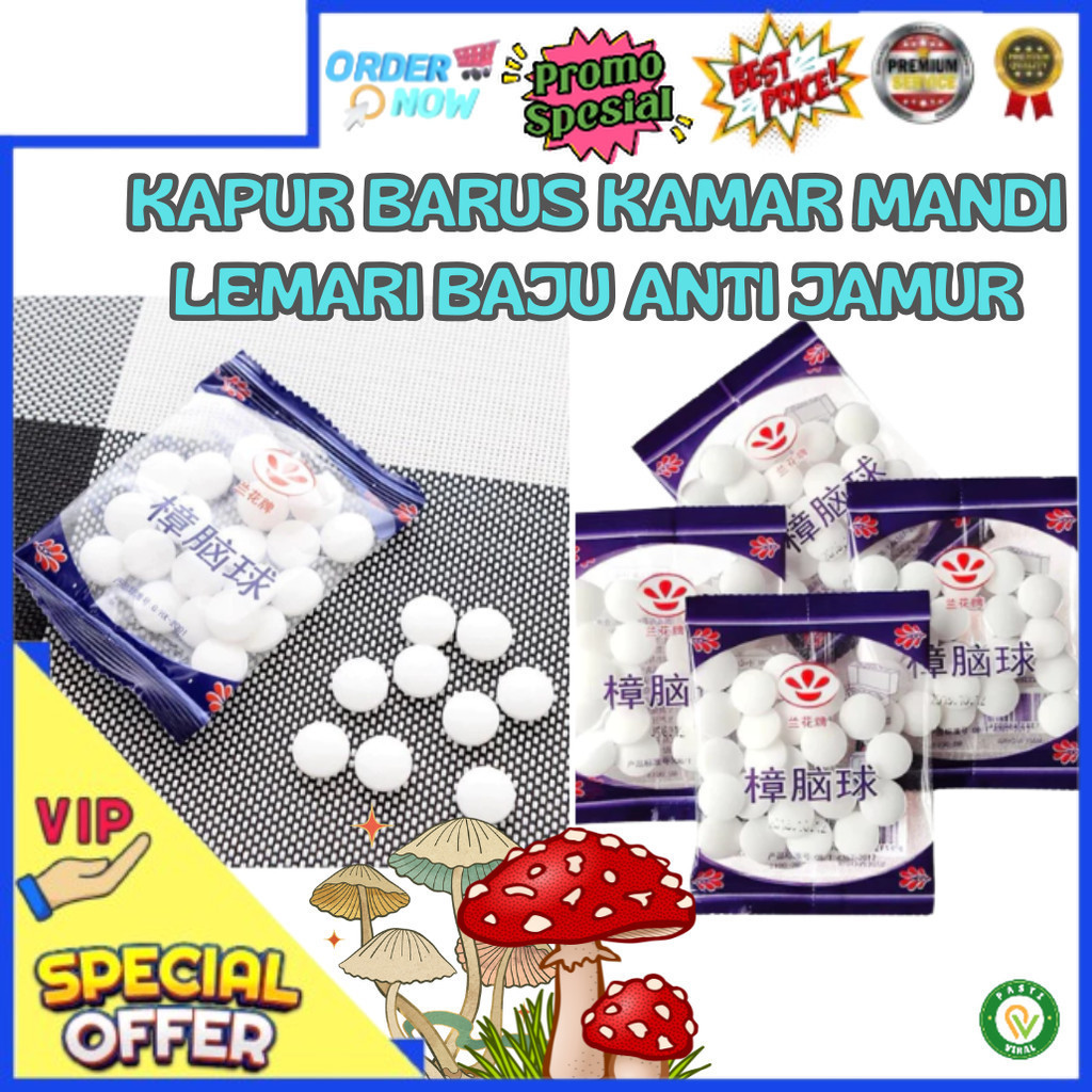 Bisa Cod Kapur Barus Anti Tikus Dan Kecoa Kapur Barus Kamar Mandi Lemari Baju Anti Jamur Bagus