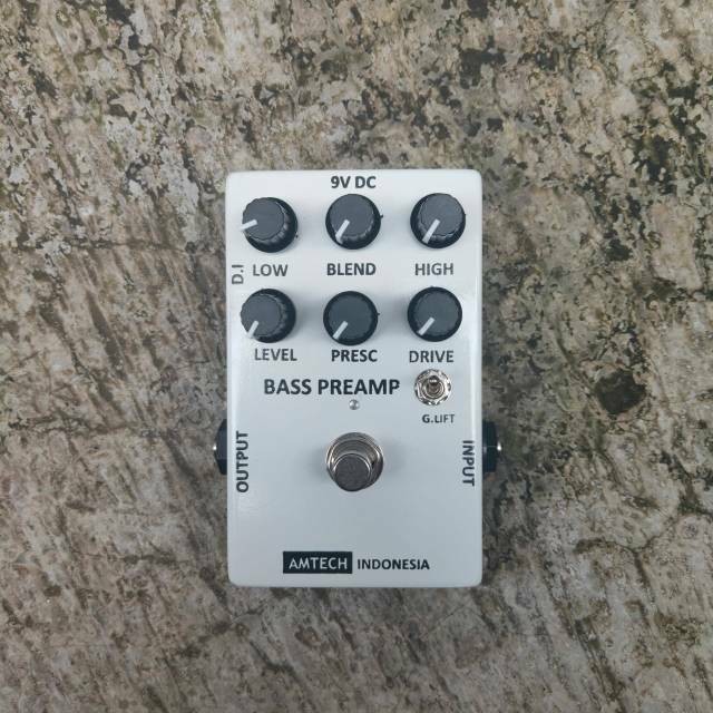 Preamp Bass clone SANSAMP BASS DRIVER DI by AMTECH Indonesia