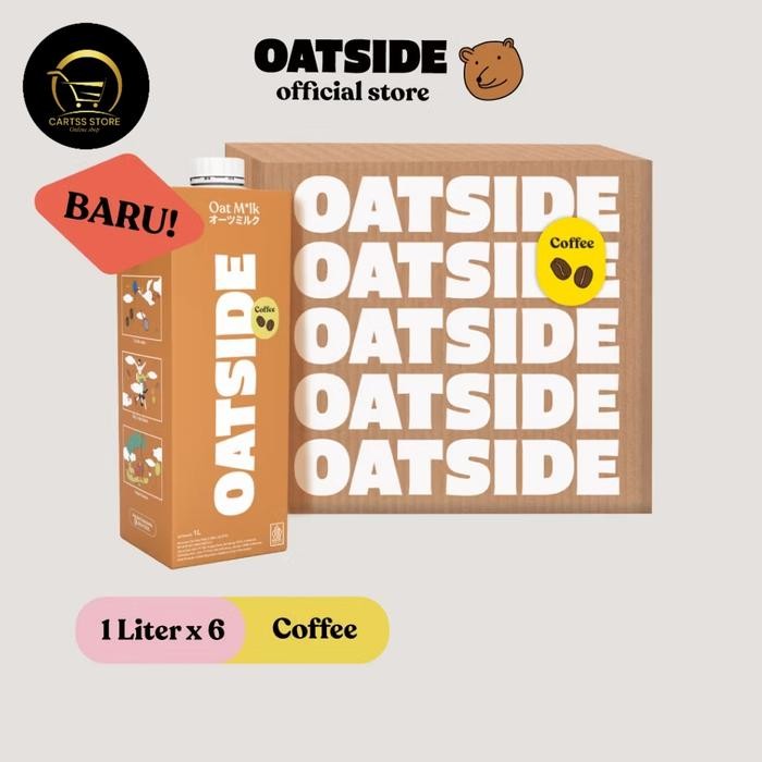 

OATSIDE Oat milk Coffee 1 Ltr x 6 pcs (1 Box)