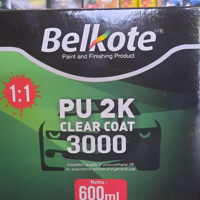 Clear Pernis Belcote Pu 2K clear coat 3000