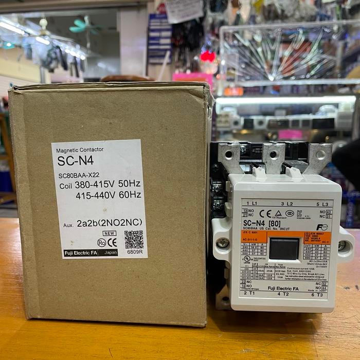 Magnetic Contactor fuji SC-N4 380V / Kontaktor Fuji SC-N4 SCN-4 380V
