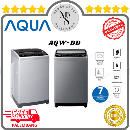 Mesin Cuci Aqua 1 Tabung AQW79/78DD / AQW89/88DD / AQW99/98DD Mesin Cuci 1 Tabung Top Loading Aqua