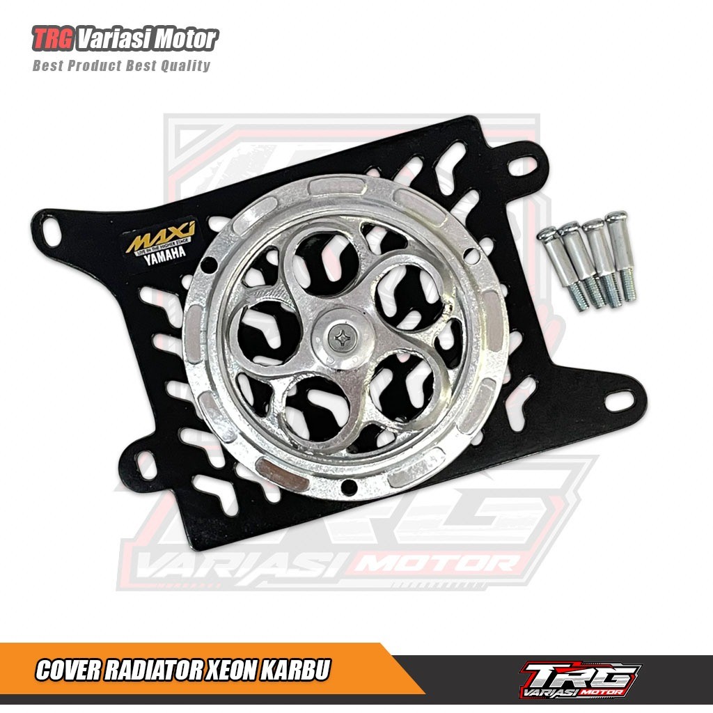 Cover Radiator Xeon Karbu Tutup Radiator Xeon Karbu Set Spinner Bulet