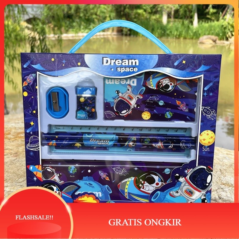 

【AGNES_ID】DISKON!! Alat Tulis Set Karakter / Alat Tulis set Lengkap / Alat Tulis Anak