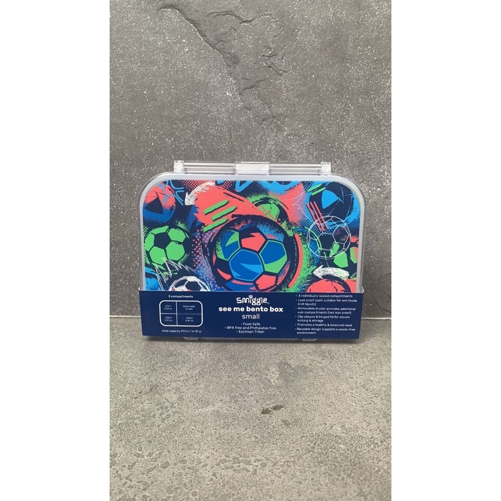 BARU Smiggle Limitless Bento Small Ball - Kotak Makan Smiggle