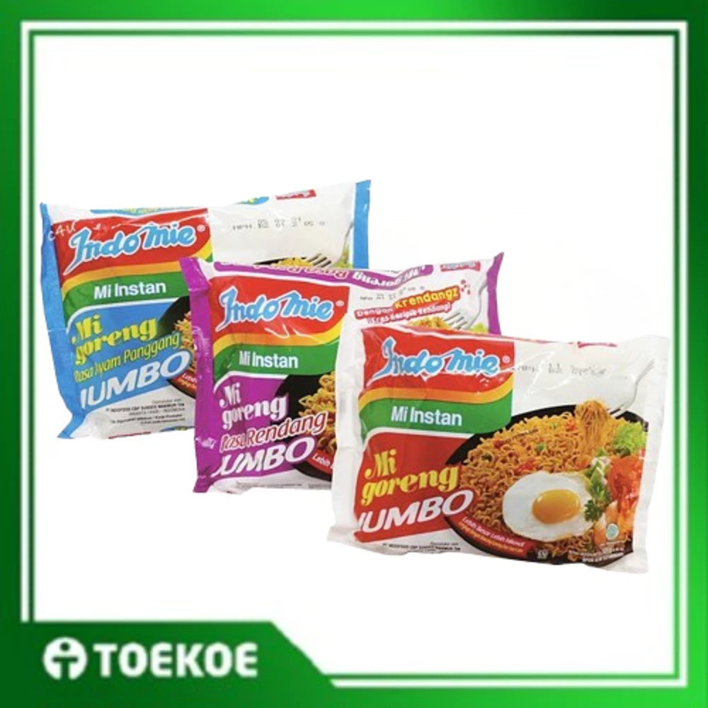 

TOEKOE Indomie Goreng Jumbo/ Rendang Jumbo/ Ayam Panggang Jumbo (5pcs)