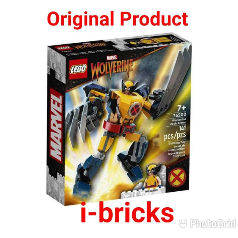 Lego Superheroes 76202 Wolverine Mech Armor
