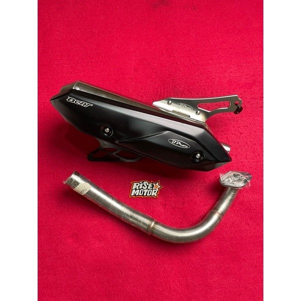 KNALPOT BEAT INJEKSI STAINLESS STD BOBOK BPRO