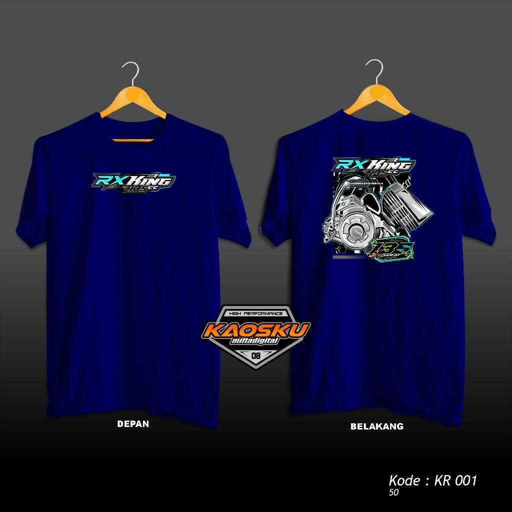 T-shirt RX King 135cc Jet Darat | Koas Racing 2 Tak Lovers