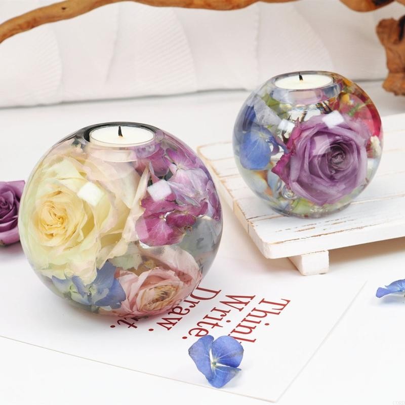 

CORD Tea Light Holder Silicone Molds for Resin Casting Plaster Cement Concrete
