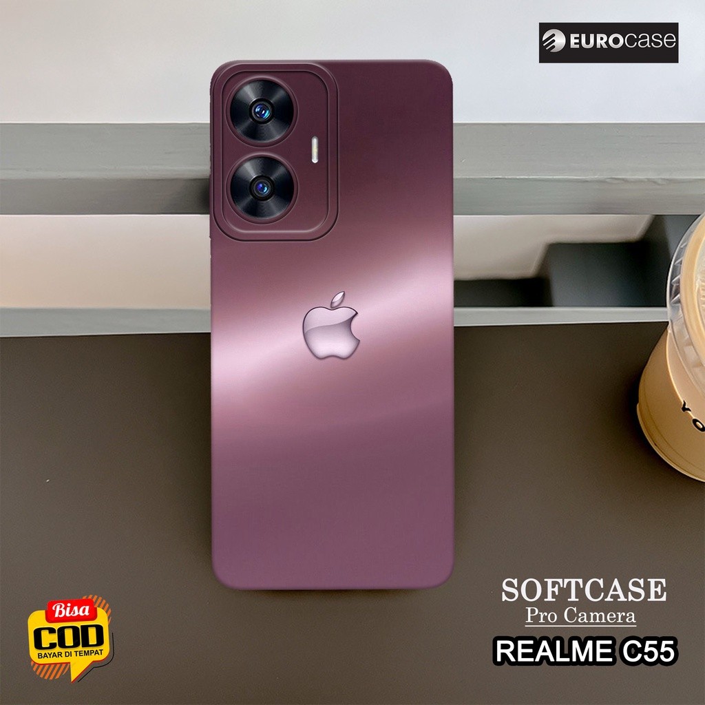 Soft Case Hp Realme C55 2023 Terbaru - Fashion Case BRANDED - Casing Realme C55 Terbaru - Kesing Hp 