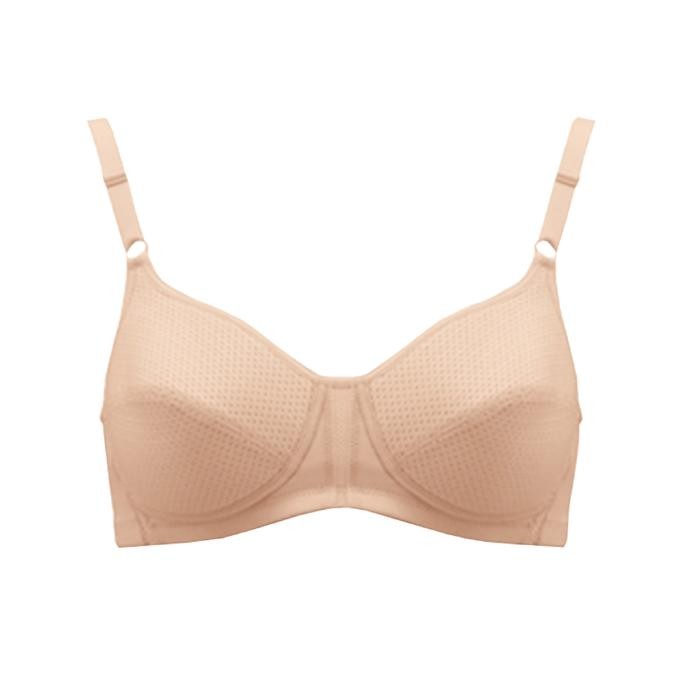 BIG SALE Wacoal Dyna Sport Bra - IB 1013 - 3/4 Cup - Non Wire (Tanpa Kawat) Top Busa - Coklat, D85 /