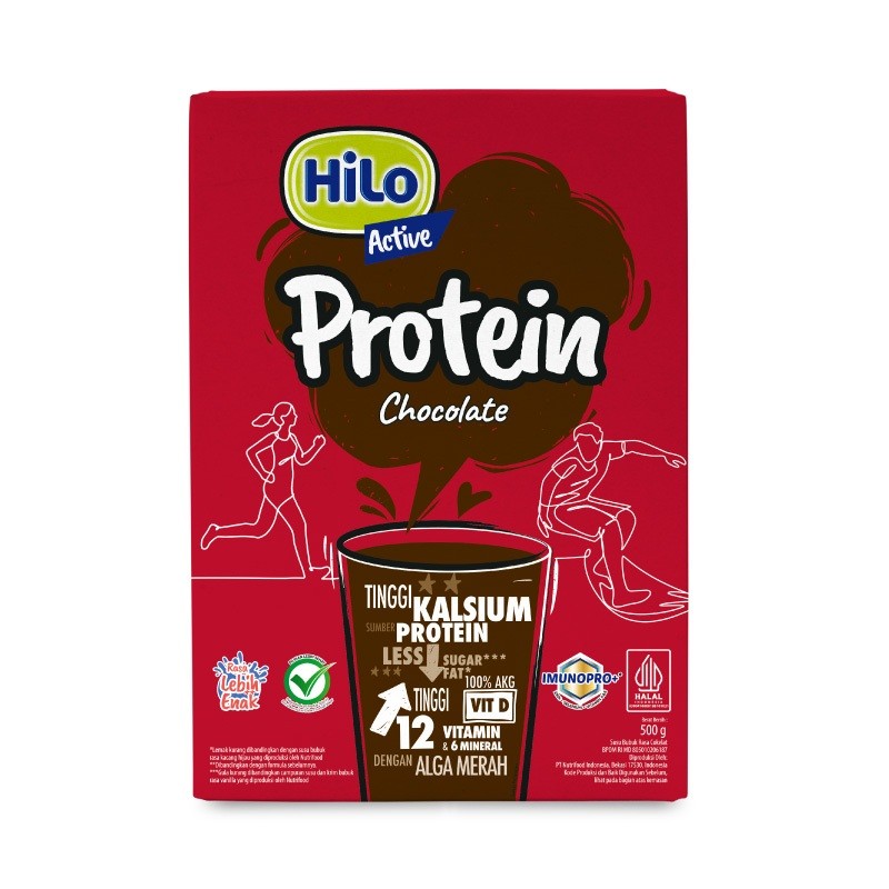 

Hilo Susu Active Vanilla 500gr - Susu Bubuk Dewasa Tinggi Kalsium
