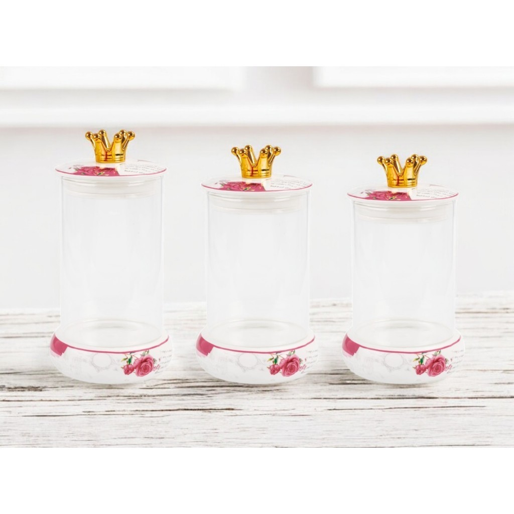 Vicenza GC305 Eternity Toples Permen Kaca 3 Buah