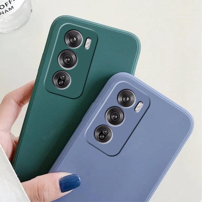 Case Reno 12 5G / 12 Pro 5G Microfiber Lining Silicone Softcase