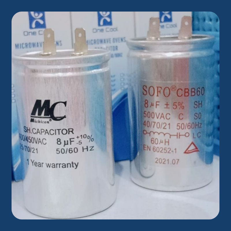 LG top loading 8uf capasitor mesin cuci