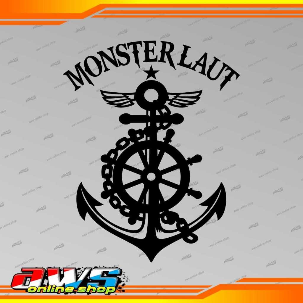 

Sticker Jangkar Monster Laut Reflektif Cutting