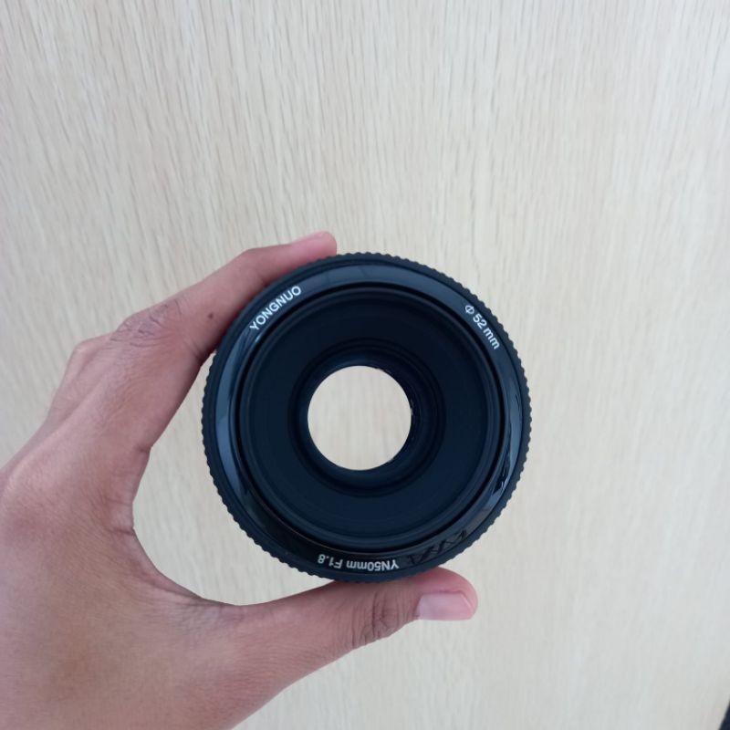 LENSA FIX YONGNUO 50MM F1.8 second - LENSA BOKEH 1000% Normal  Co