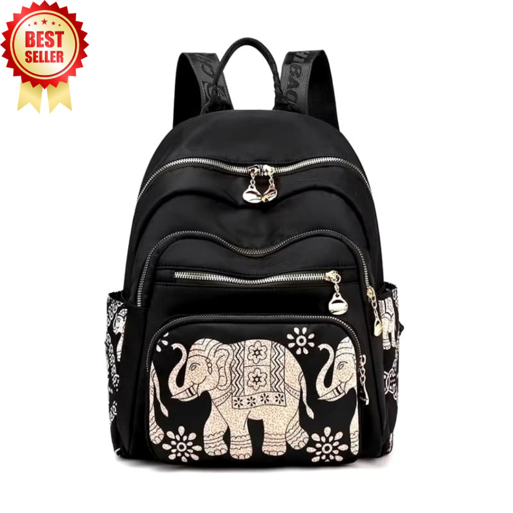sarmilaayyshopTas Ransel Chibao Original Motif Gajah Parasut Import