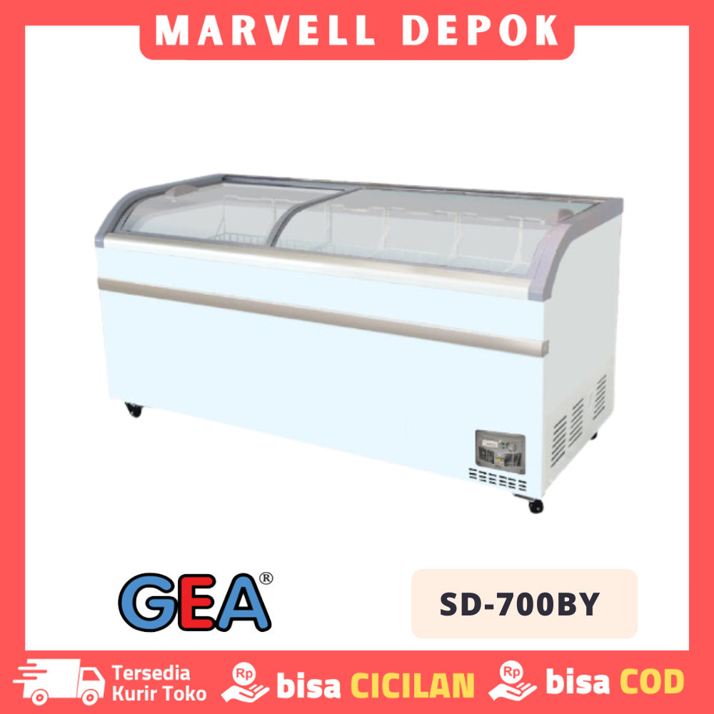Freezer Sliding Kaca Gea Sd 700By Freezer Kaca Sliding Garansi Resmi
