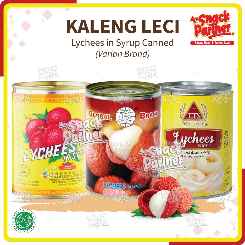 

LYCHEES in Syrup - NARCISSUS | MAMATA | GLOBAL BRAND | TTS Buah Kaleng Leci Dalam Sirup / MEI KUI HWA Lychee