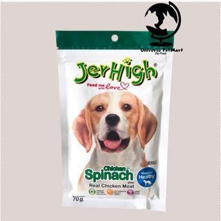 

Snack Jerhigh Stick Dog 70gr / Cemilan Anjing - Chicken Spinach