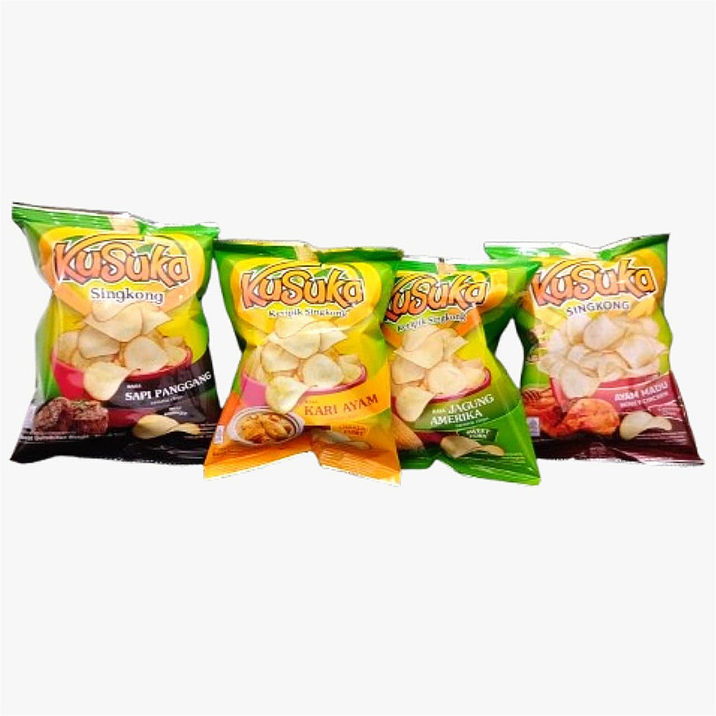 

Kusuka Keripik Singkong MINI - Netto 20 gram #RIZKYGROSIR#
