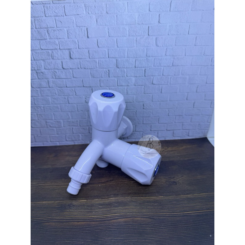 Kran Cabang PVC SOLIGEN MAHKOTA (S10) / Kran Shower Cabang Plastik MAHKOTA SOLIGEN S10 / Kran Cabang