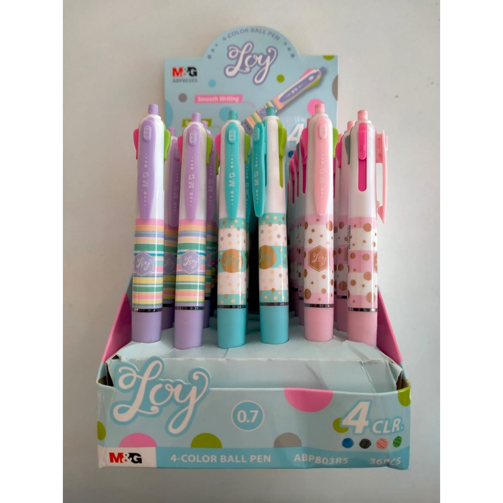 

Pulpen M&G 4 Warna 0.7 803R5