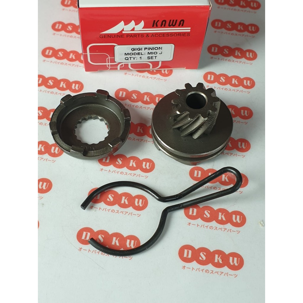 Gigi Gear Pinion Slah Engkol Kick Stater Set MIO J | MIO GT 115 | SOUL GT 115 | FINO FI 115 Kawa