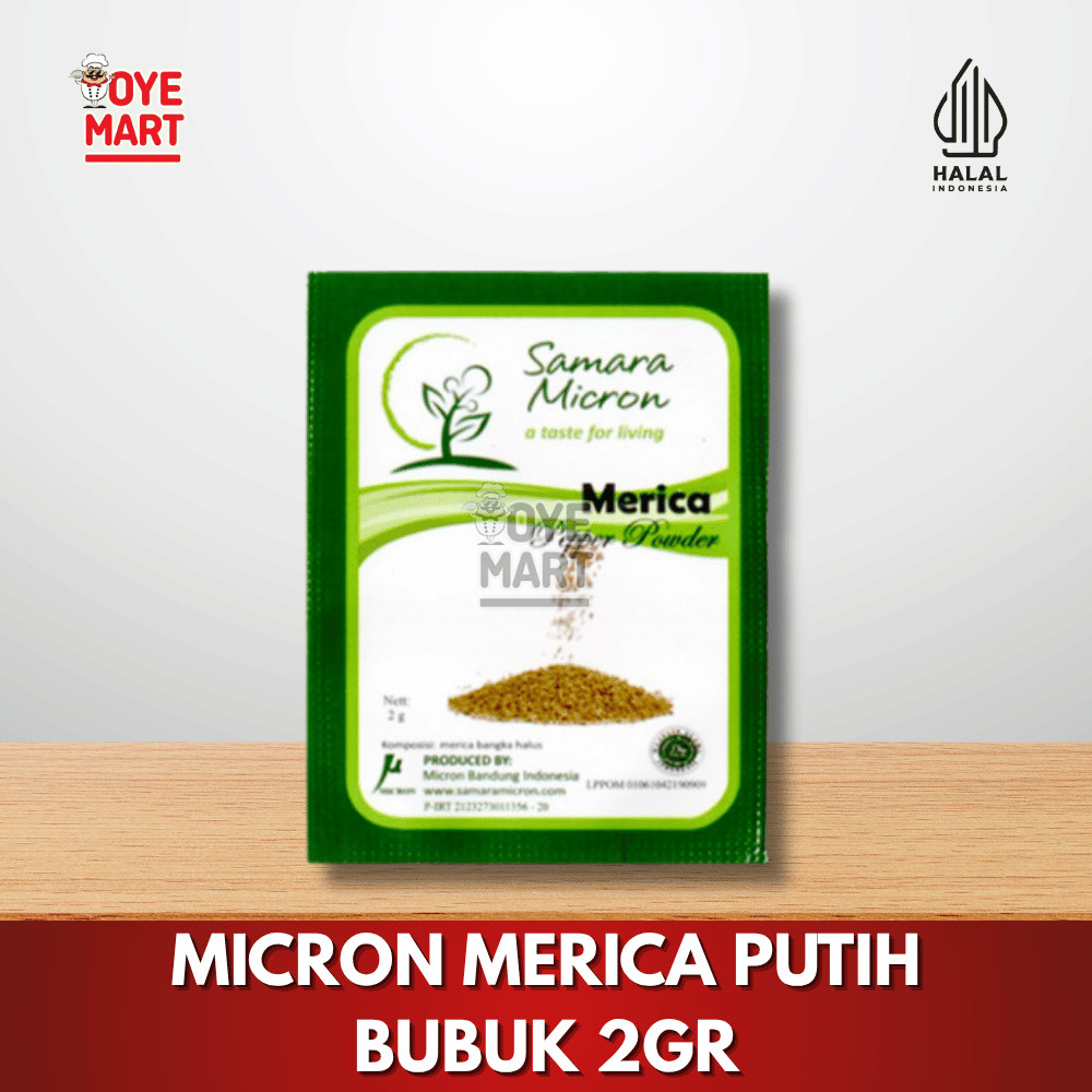 

MICRON MERICA PUTIH BUBUK 2GR