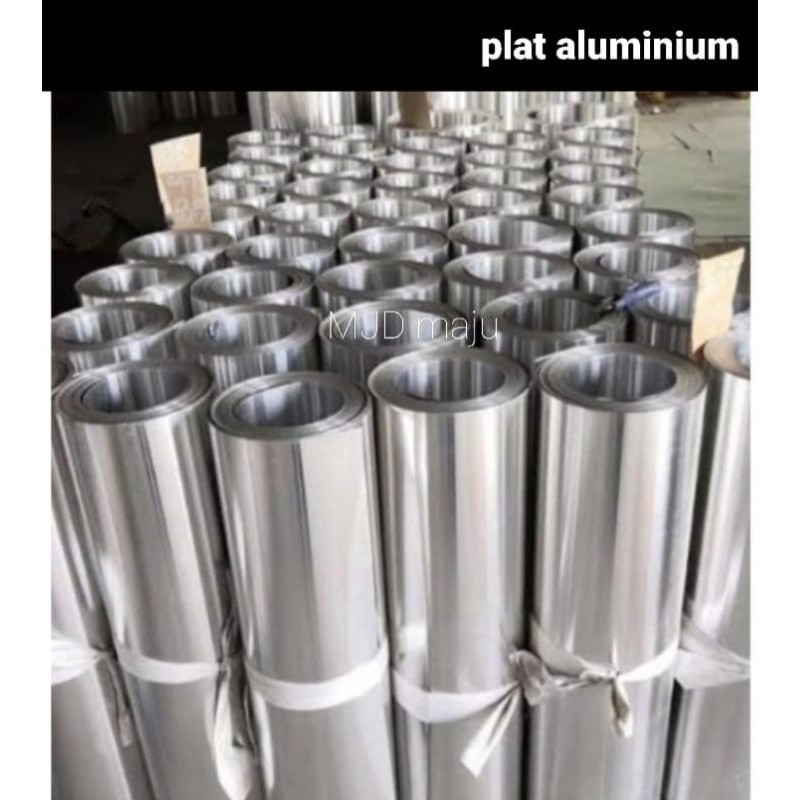 plat seng almunium 0,5mm 1 roll 15 meter