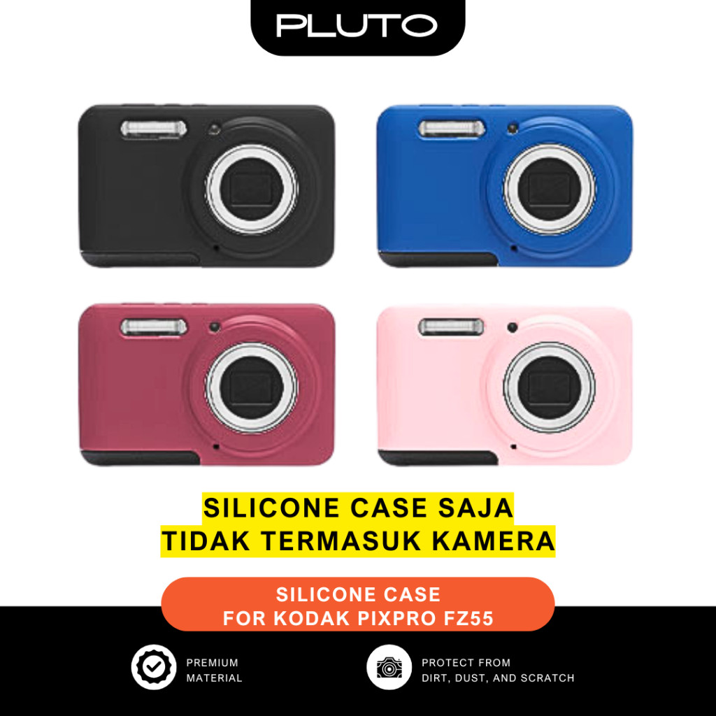 Silicone Case for Kodak PixPro FZ55 Case Kamera (SILICONE CASE SAJA)