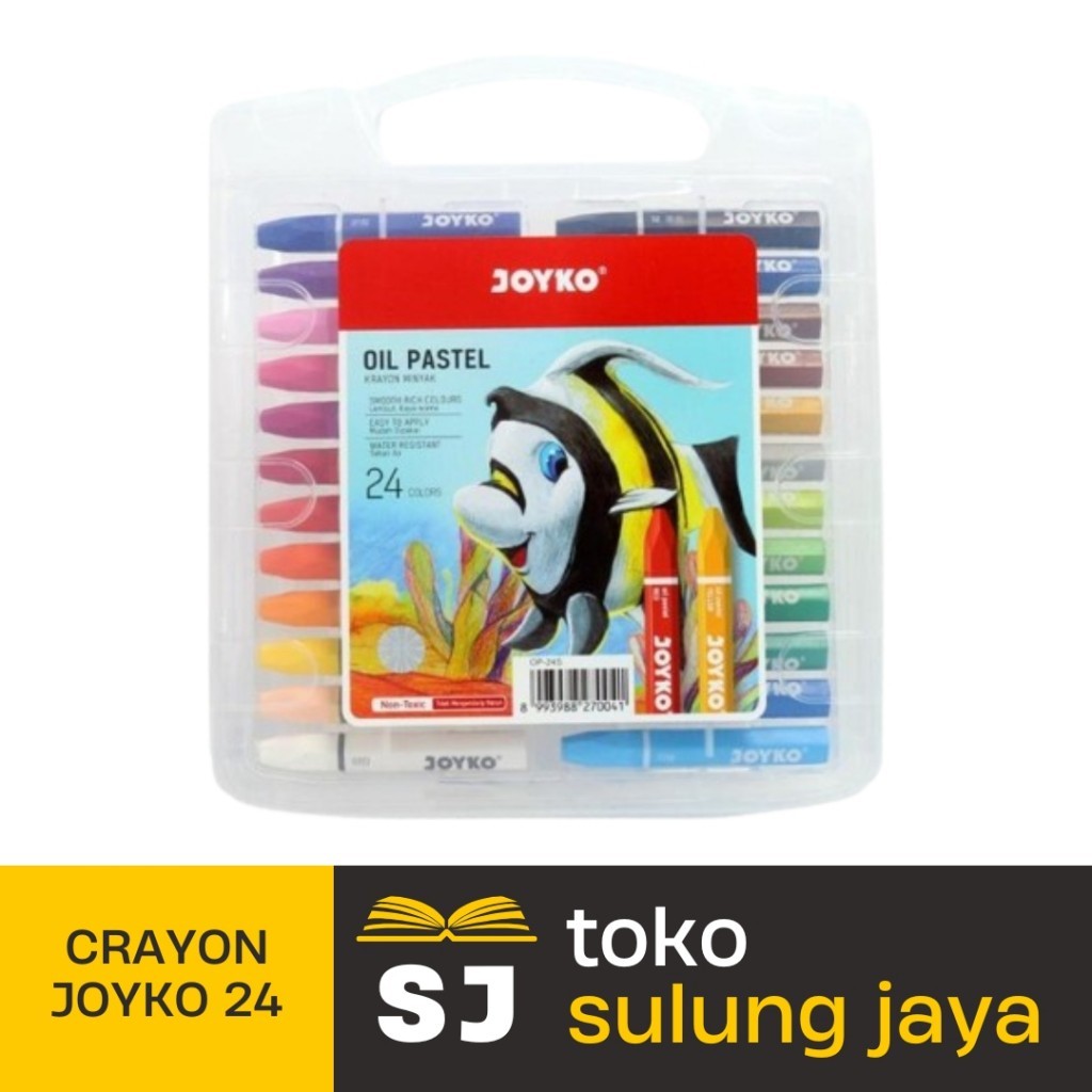 

CRAYON JOYKO 24 | PEWARNA JOYKO | OIL PASTEL