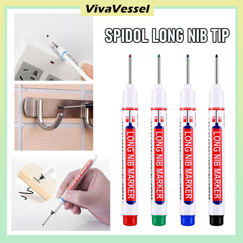 

Long Nib Marking Pen 20 Mm/Multiguna Spidol Kepala Panjang/Long Nib Head Marker Waterproof