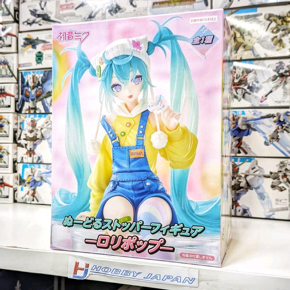 Hatsune Miku Noodle Stopper Figure - Miku Lollipop