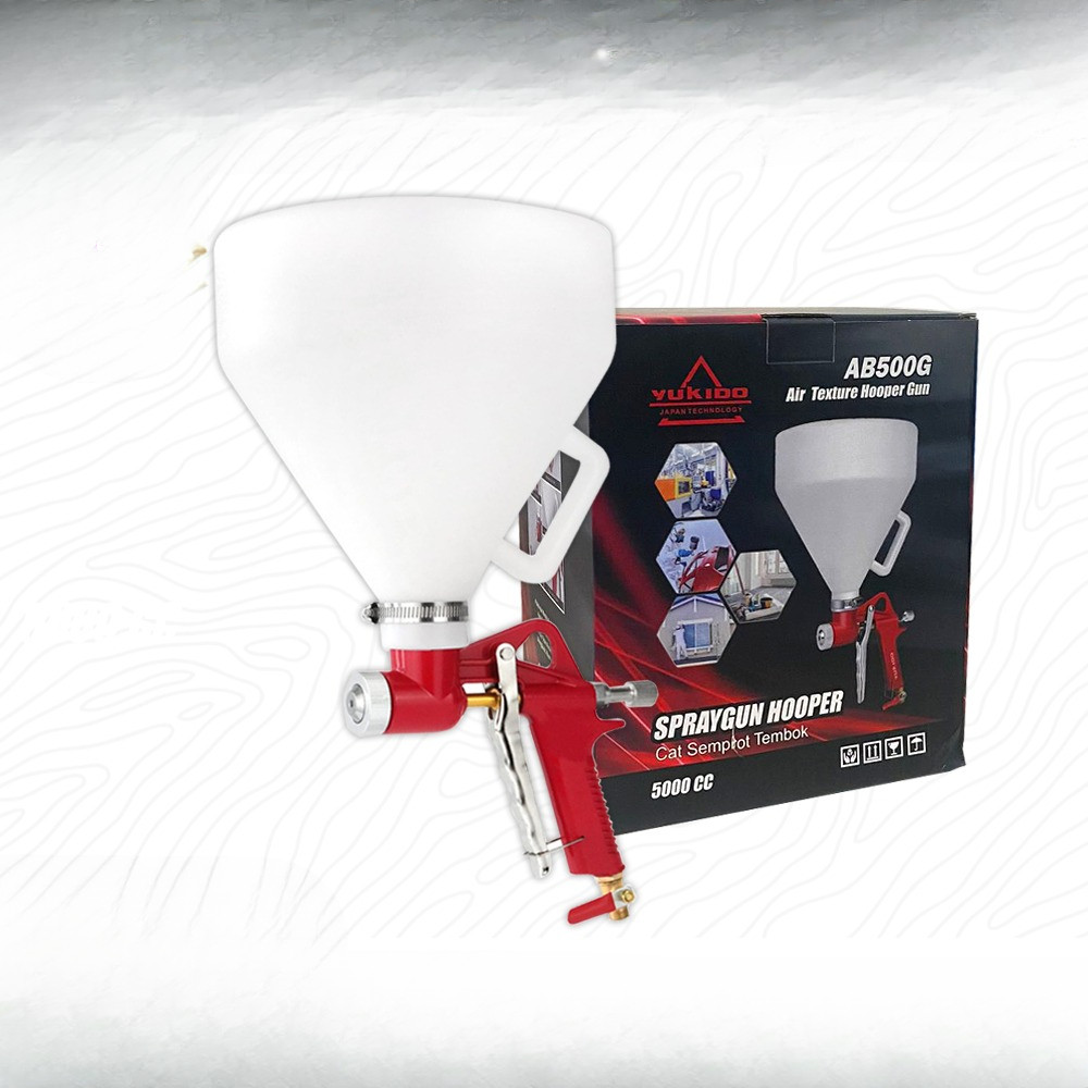 YUKIDO Alat Cat Semprot 5.000Cc Air Hooper Gun - Spray Gun Besar Spray Gun Tembok