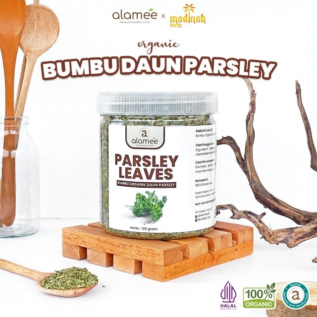 

Daun Parsley Peterseli Kering Dried Persley Flakes Leaves Bumbu Masak Dapur Masakan Instan Organik madinah