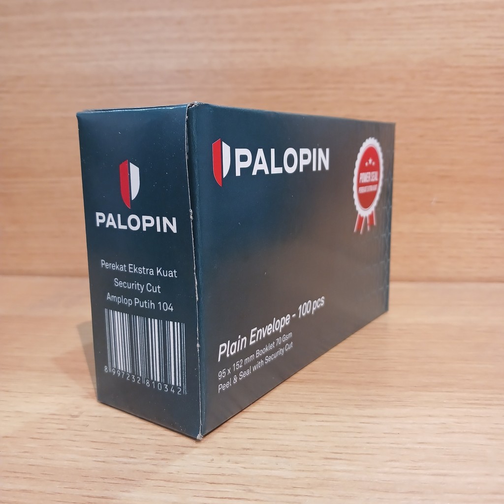 

Palopin | Amplop (Envelopes) 104 70 gsm | 95 x 152mm | 100 lembar