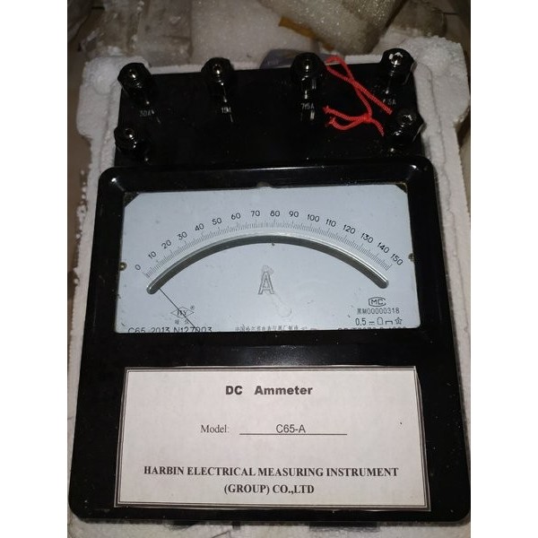 ANALOG DC AMPER METER For Laboratory
