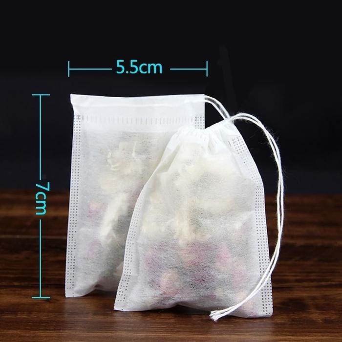 

Promo Disposable Tea Bag 100pcs Kantong Teh Celup Kosong terlaris