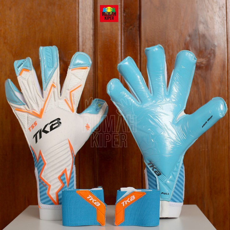 TKB FORSTE 3.0 EXPLOSION REMAKE ORANGE/WHITE/SKY BLUE (SKU : TKB3425) Sarung Tangan KiperCO