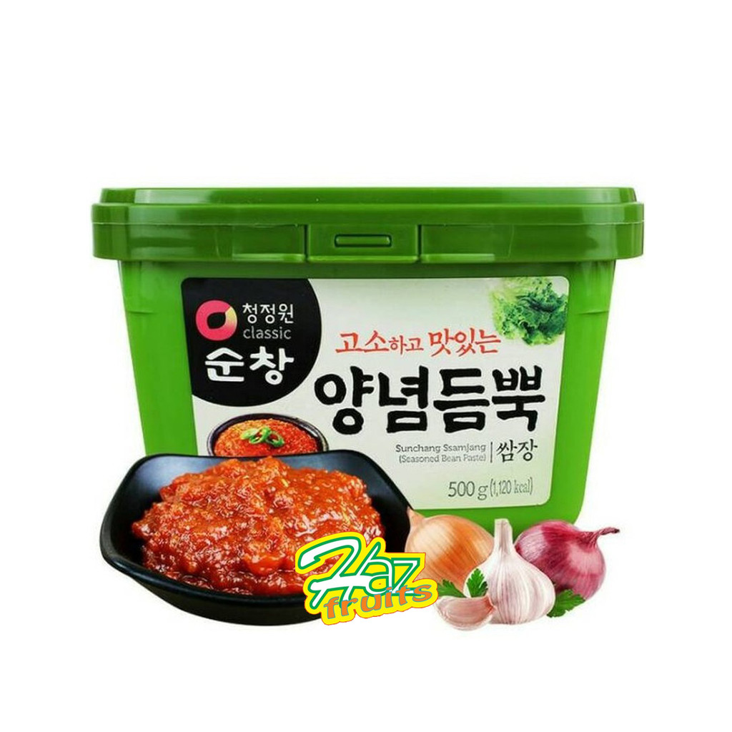 

Daesang Chung Jung One Soybean Paste Ssamjang Samjang / Pasta Fermentasi Kedelai Tauco Korea 500gr