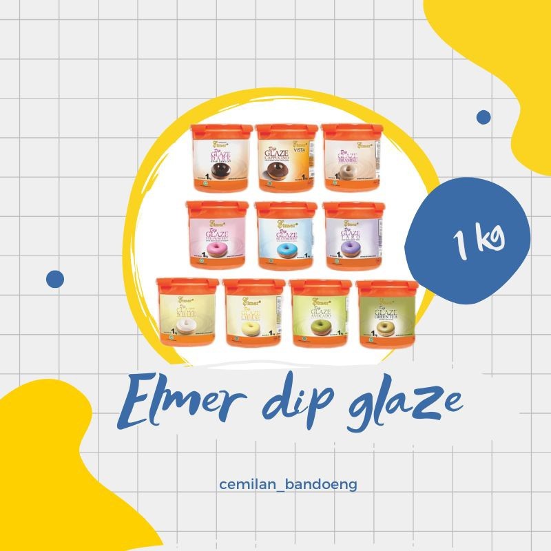 

Dip Glaze Elmer 1 Kg Multiaplikasi Warna Beragam